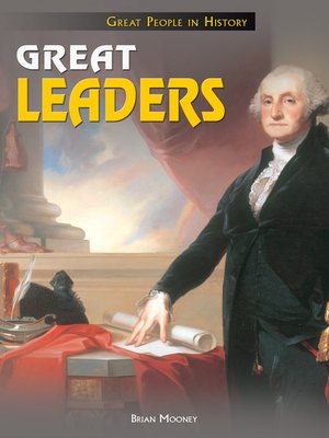 cover image of Great Leaders